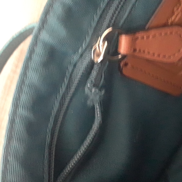NEW!COACH..REVERSEABLE FLAP CROSSBODY WITH MATCHING WALLET..FLAWED - Picture 12 of 13
